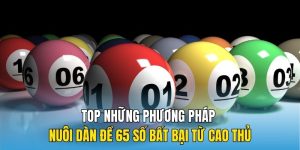 TOP những phương pháp nuôi dàn đề 65 số bất bại từ cao thủ